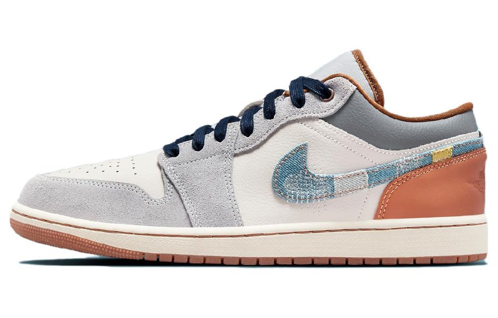 Air Jordan 1 Low SE "Repaired Denim Swoosh"
