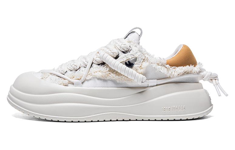Kappa Skateboard Shoes Women's Low-Top White
