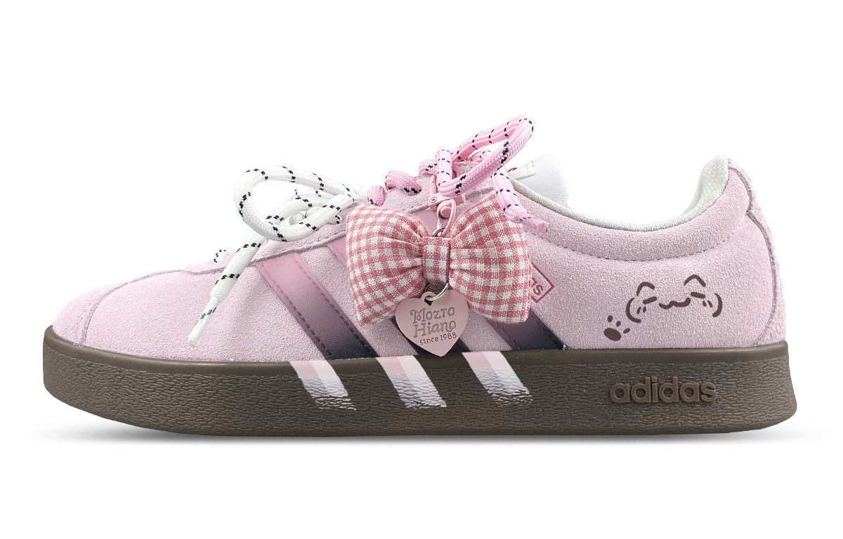 Adidas VL COURT 2.0 Cushioning, Wear Resistant Low top Skateboard Shoes Unisex