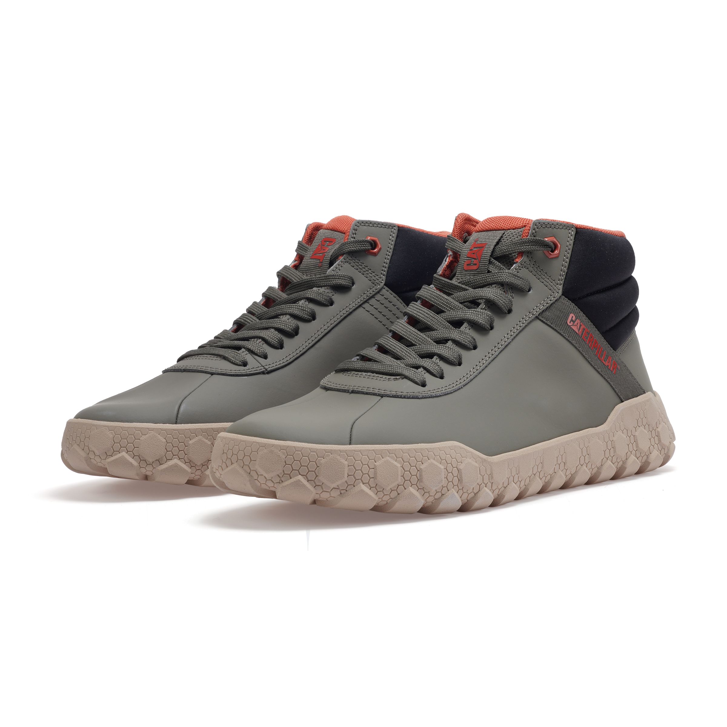 CAT High-Top Outdoor Shoes Unisex Green купить в интернет-магазине Yoocart с быстрой доставкой по России.