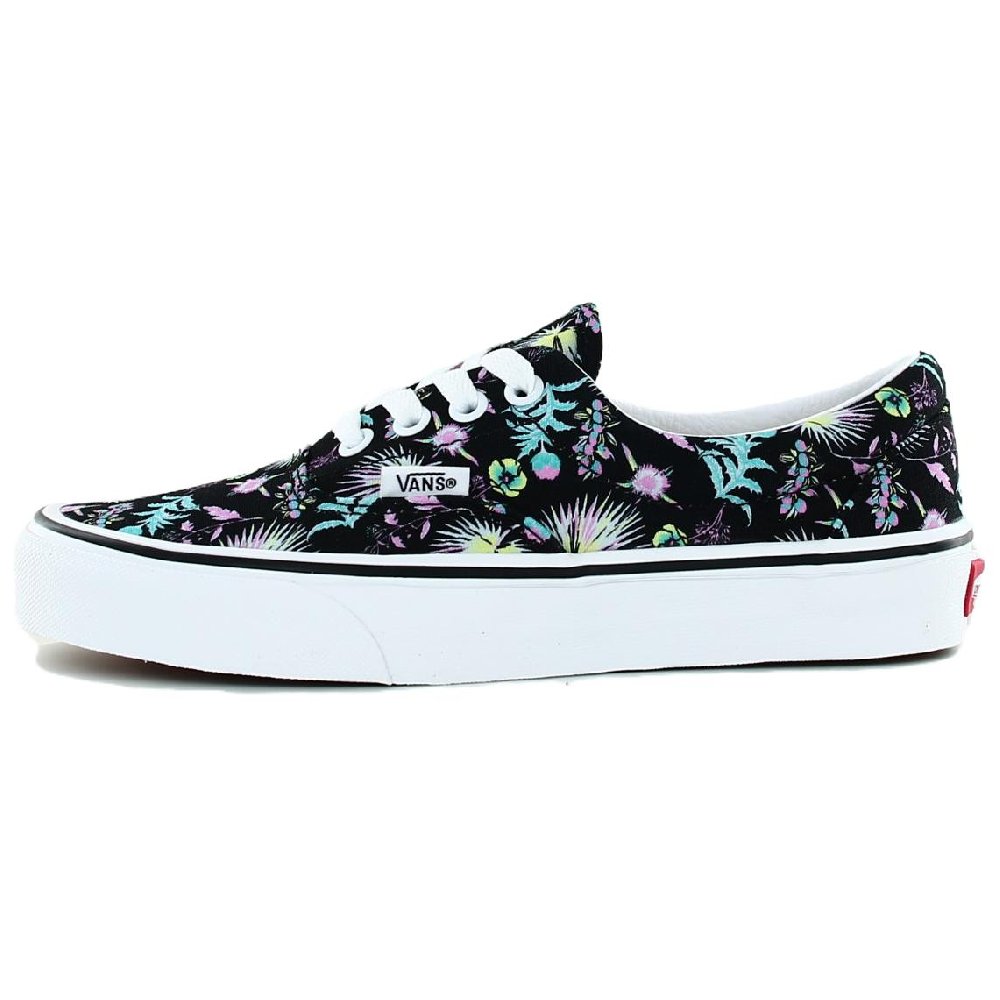 Vans Era Paradise Floral Shoes Black/White Women's
