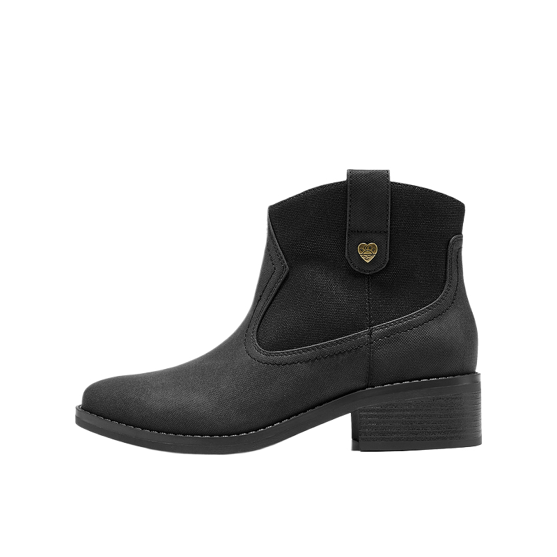 Skechers Short Martin Boot Women's Black