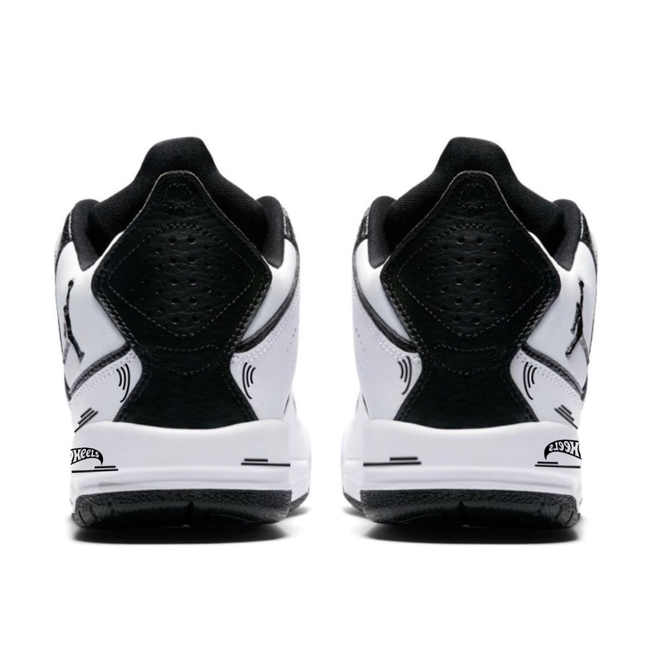 Jordan Courtside 23 Abrasion Resistant Mid Top Vintage Basketball Shoes Men's Black White купить в интернет-магазине Yoocart с быстрой доставкой по России.