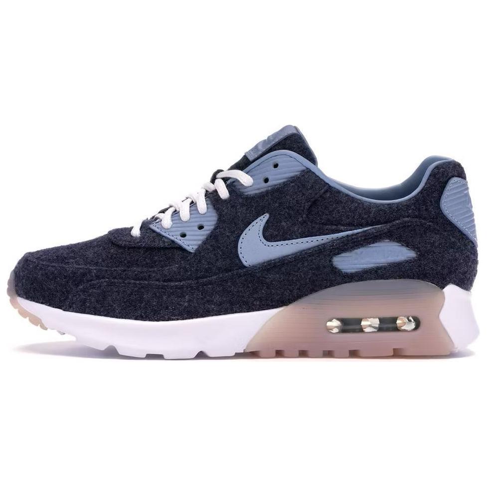Nike Air Max 90 Ultra Premium Midnight Navy/Blue Grey White Women's