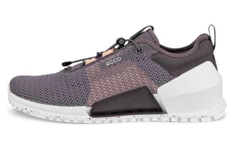 Ecco Low Top Casual Shoes Women's Gray Purple