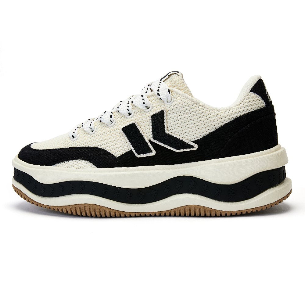 Kappa Anti-Slip Wear-Resistant Low-Top Skateboard Shoes Women's Winter White