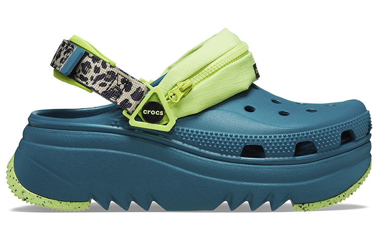Crocs Hiker Xscape Animal Print Clog 'Teal Green' купить в интернет-магазине Yoocart с быстрой доставкой по России.