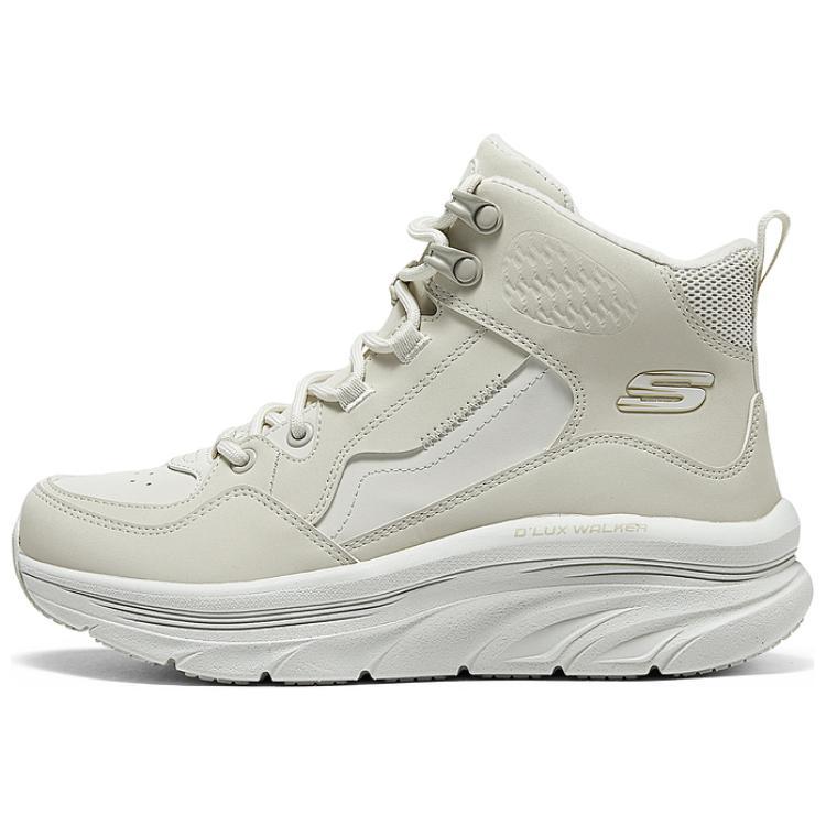 Skechers Modern Comfort Anti-Slip And Wear-Resistant Warm Mid-Top Casual Shoes Women's Ivory