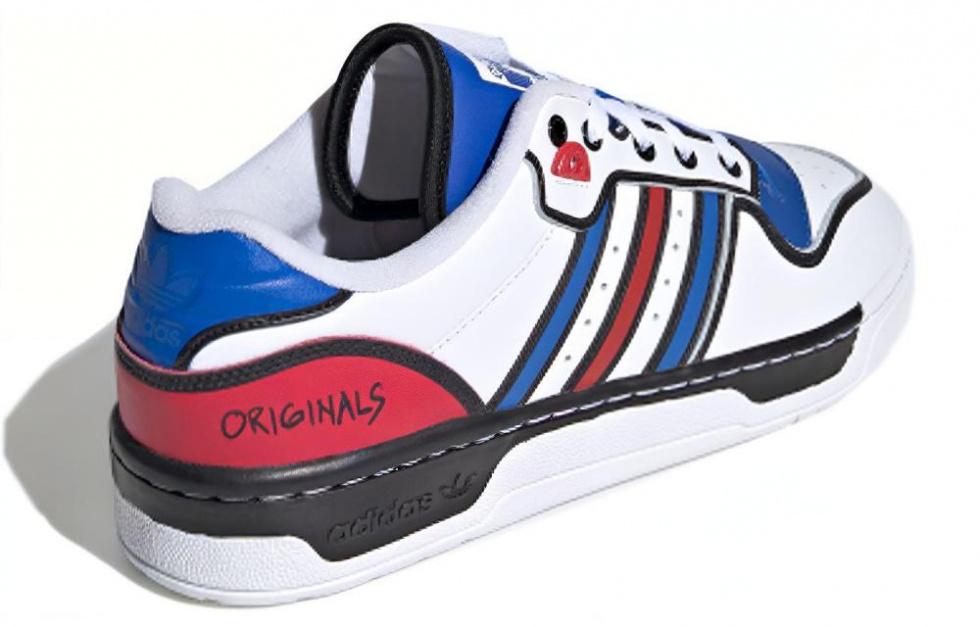 Adidas Rivalry Low 'White Red Blue Black' купить в интернет-магазине Yoocart с быстрой доставкой по России.