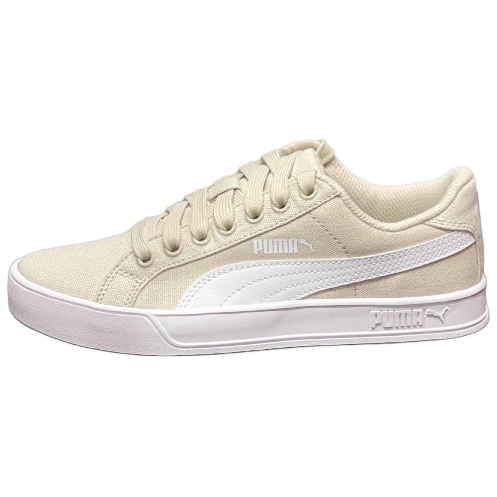 PUMA Smash Low Top Skateboard Shoes Unisex Beige