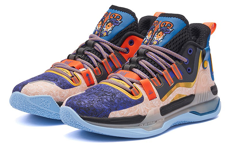 361° AG1 Pro Basketball Shoes Men Low-Top Black/Purple купить в интернет-магазине Yoocart с быстрой доставкой по России.
