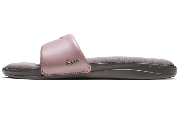 Nike Ultra Comfort3 Slide Slippers Grey/Pink Women's