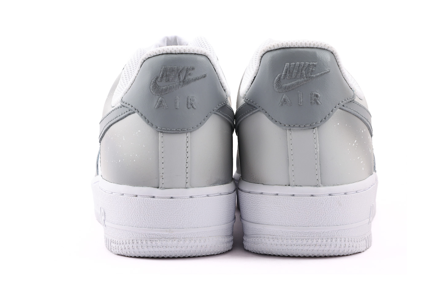 Nike Air Force 1 Coverage Slip Resistant And Abrasion Resistant Low Top Skateboard Shoes Unisex Light Gray купить в интернет-магазине Yoocart с быстрой доставкой по России.