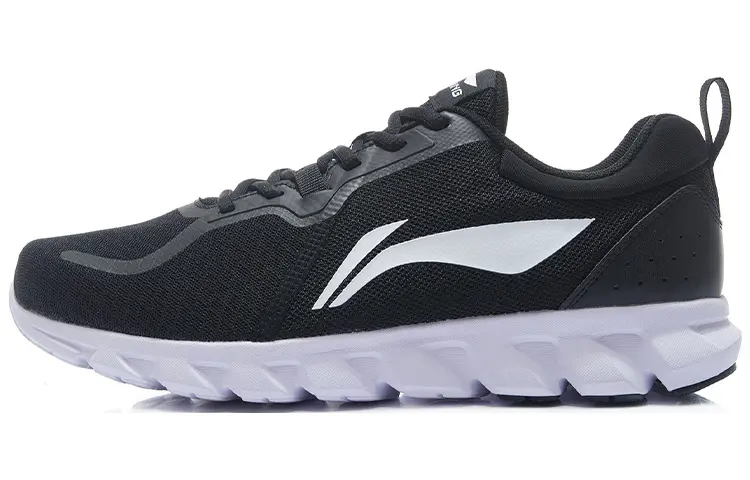 LiNing Shock Absorbers Low Top Running Shoes Men's Black