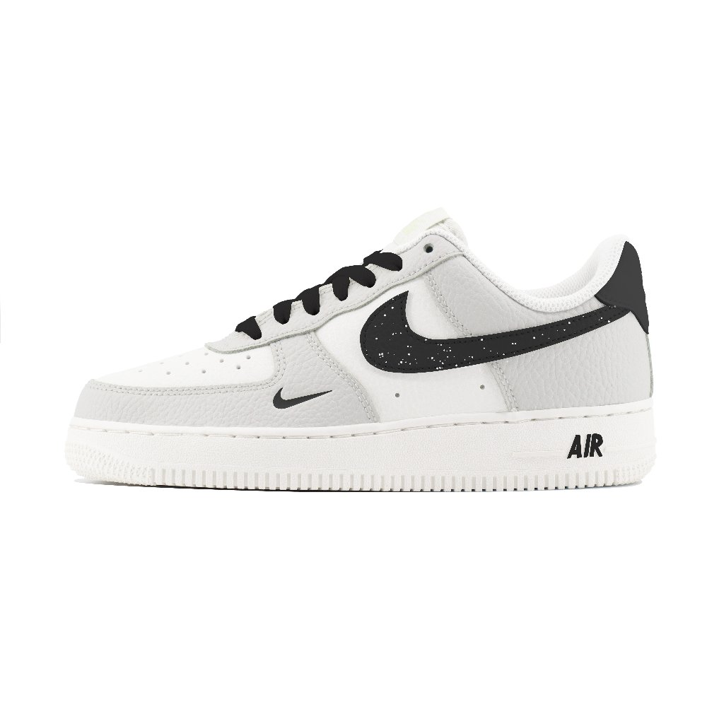 Nike Air Force 1 'Concrete Boys' Abrasion Resistant Low Top Skateboard Shoes Unisex White Black