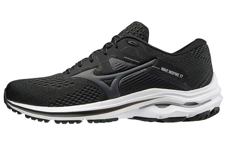 Mizuno Wave Inspire 17 Cushioning Anti-Slip Wear-Resistant Breathability Low-Top Running Shoes Men's
