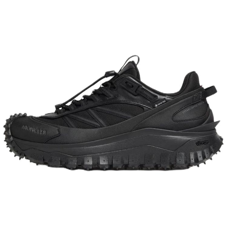 Moncler Trailgrip Gt Low Top Casual Shoes Men's Black