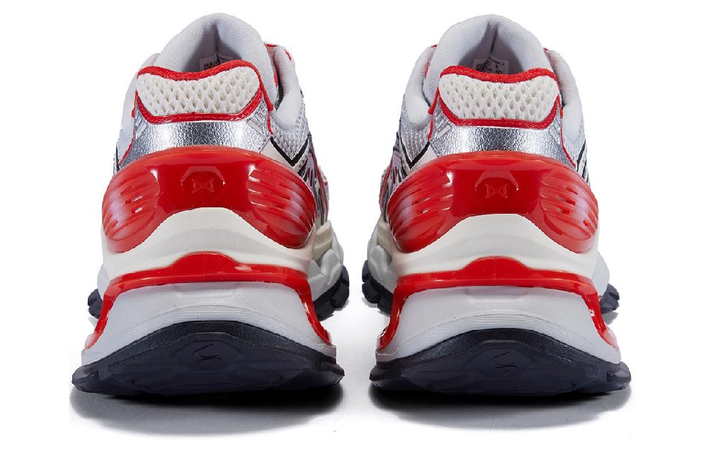 LiNing Furious Rider BOW Anti-Slip Wear-Resistant Low-Top Casual Shoes Men's Red White