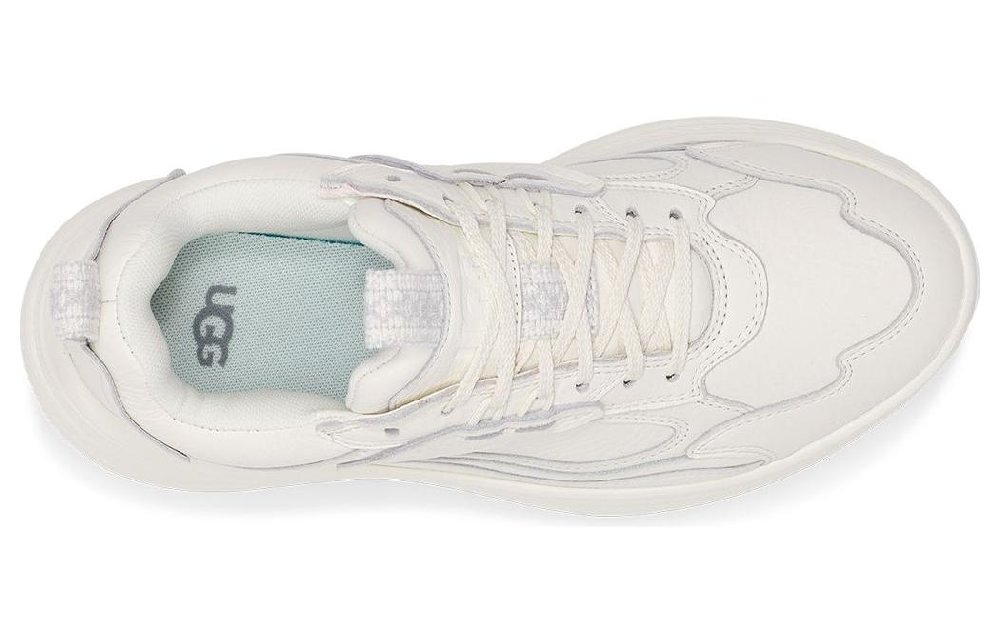 UGG CA1 Leather Trainers 'White Black' Women's