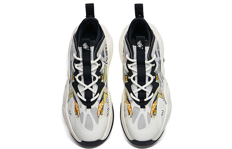 Anta Bastard Peak Low-Top Casual Shoes Men's White Black Green купить в интернет-магазине Yoocart с быстрой доставкой по России.