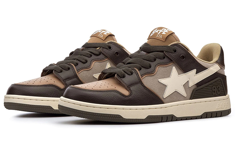 A BATHING APE Bape SK8 Sta Beige купить в интернет-магазине Yoocart с быстрой доставкой по России.