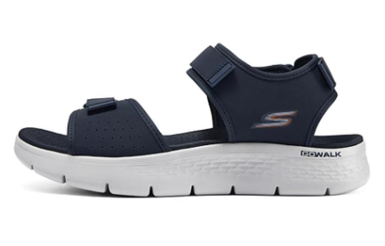 Skechers Go Walk Fle Beach Sandals Men's Blue Orange