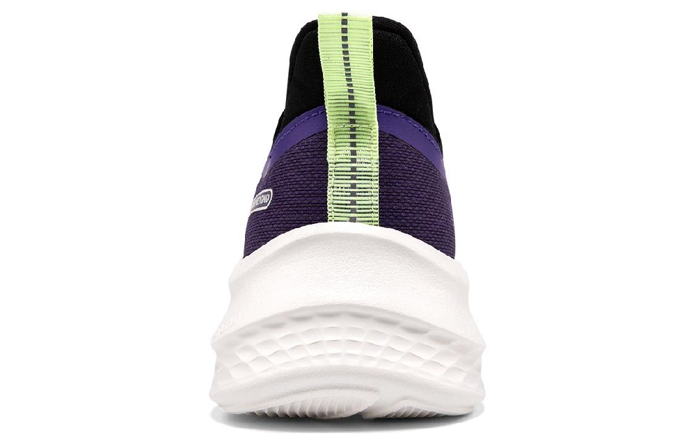 361° Anti-Slip And Wear-Resistant Breathable Low-Top Running Shoes Men's Green Purple