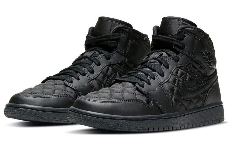 Jordan 1 Mid SE Quilted Black Women's купить в интернет-магазине Yoocart с быстрой доставкой по России.