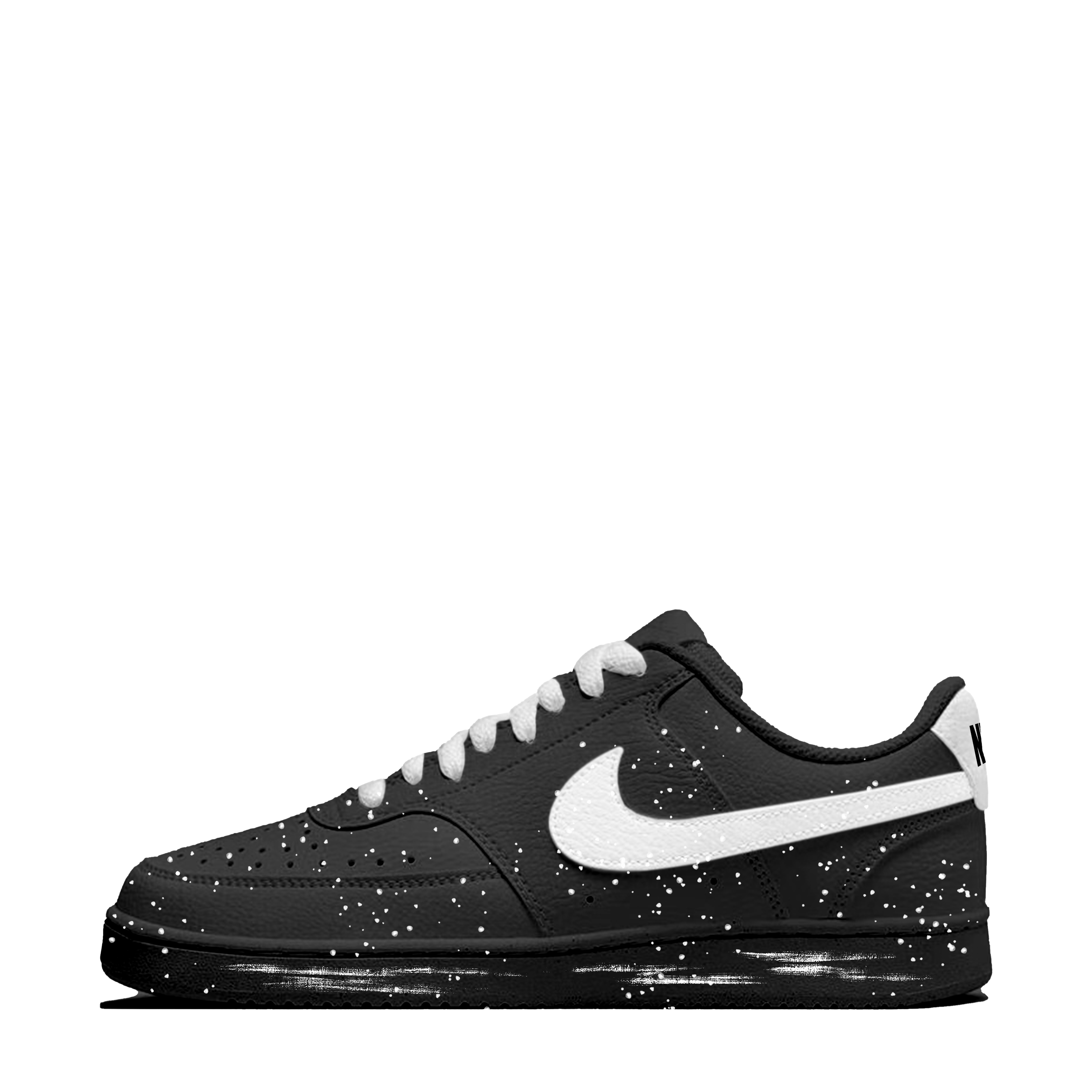 Nike Court Vision 1 Night Oxygen Waterproof Low top Skateboard Shoes Unisex