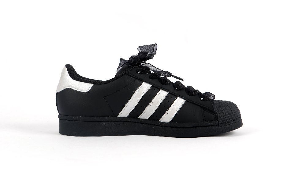 Adidas Originals Superstar Skateboard Shoes Unisex Low-Top Black