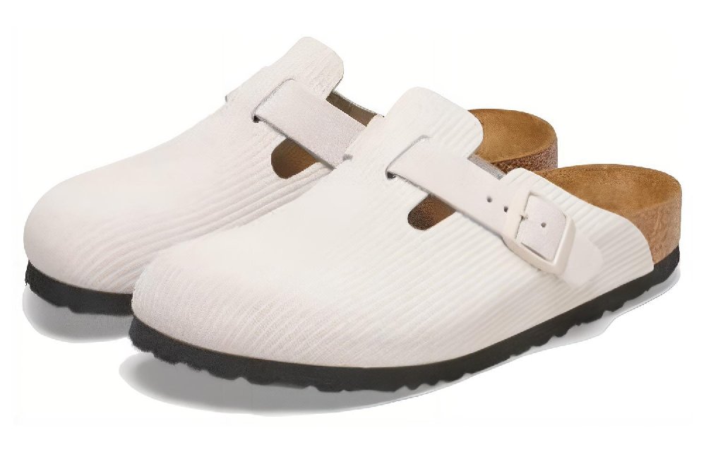 Birkenstock Wrap-toe Slippers Unisex White