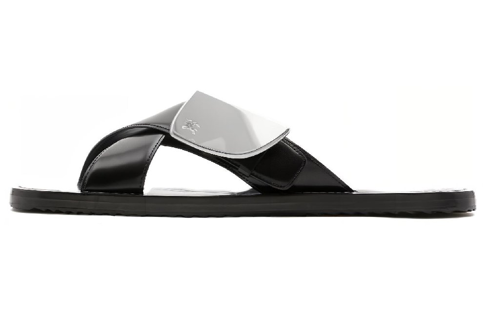 Burberry Slide Slippers Men's Black