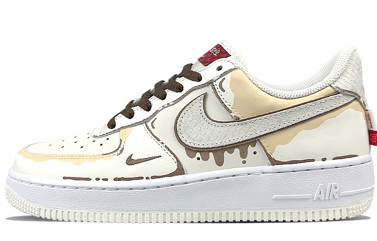 Nike Air Force 1 Low Top Skateboard Shoes Unisex White