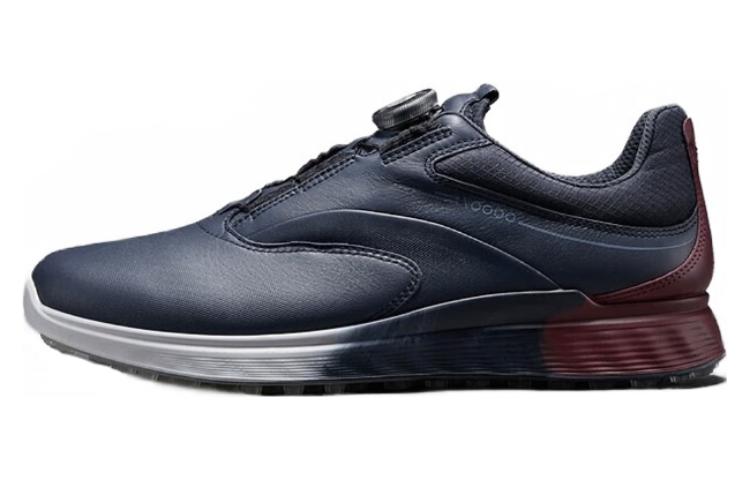 Ecco Golf S3 Golf S3 Collection Low-Top Sports Casual Shoes Men's Ocean Blue