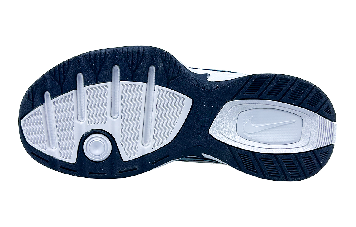 Nike Air Monarch 4 Chunky Sneakers Unisex Low-Top White Blue