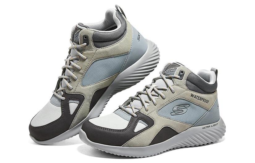 Skechers Mid Top Casual Shoes Men's Gray купить в интернет-магазине Yoocart с быстрой доставкой по России.