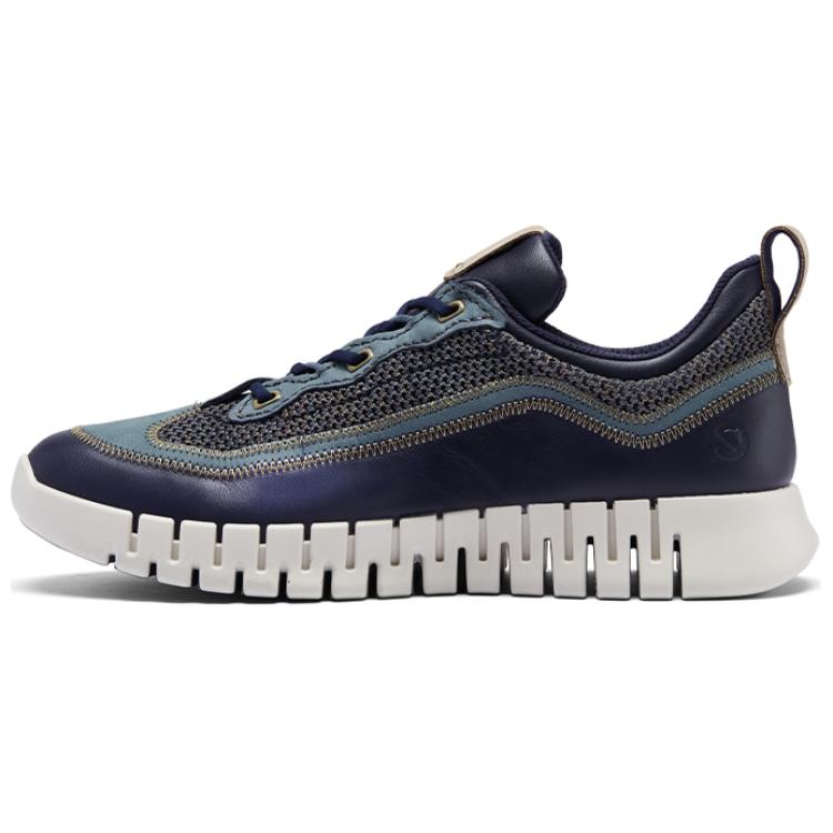 Ecco Smart Series Low-Top Casual Shoes Men's Blue
