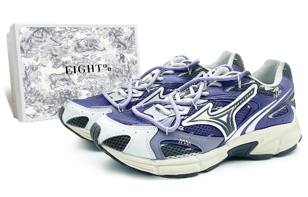 Mizuno Speed 2K Durable Breathable Low-Top Casual Shoes Unisex Dark Purple