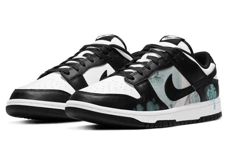 Nike Dunk Skateboard Shoes Women's Low-Top White Black купить в интернет-магазине Yoocart с быстрой доставкой по России.