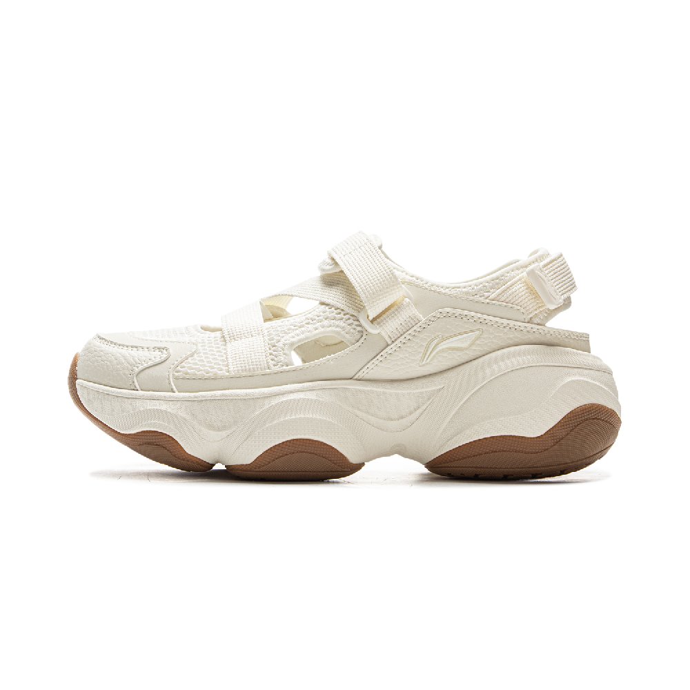 LiNing Honey Slip Resistant Breathable River Trekking Shoes Women's White