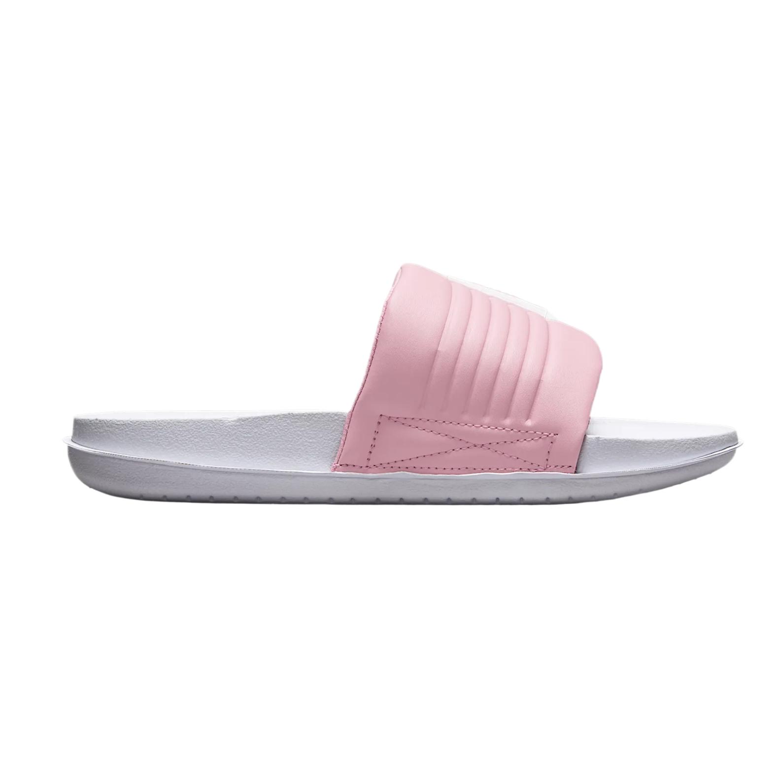 Nike Offcourt Adjust Slide Slip Resistant Slide Slippers Women's White Pink купить в интернет-магазине Yoocart с быстрой доставкой по России.