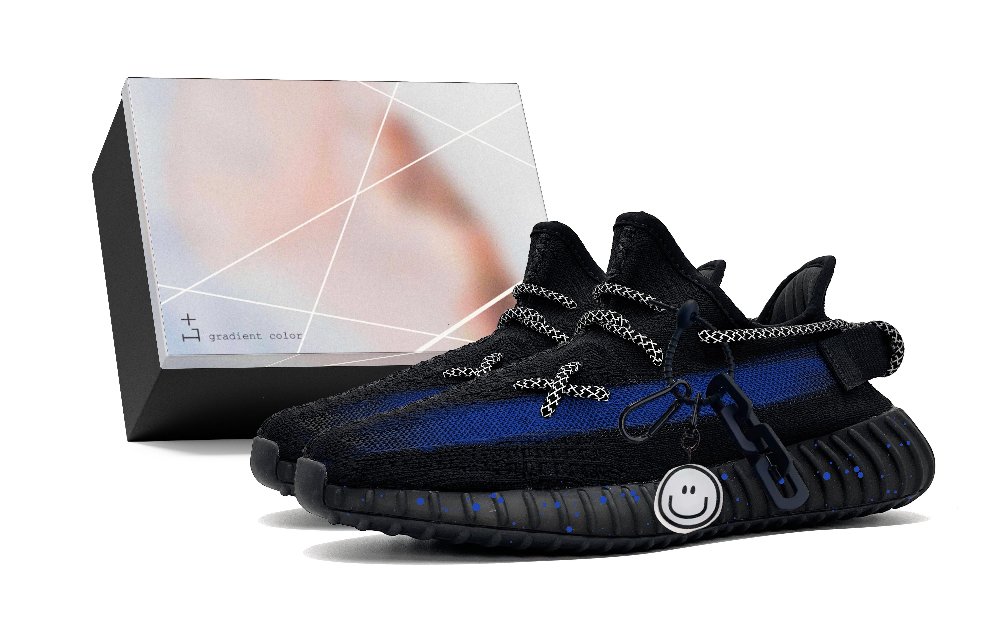 Adidas Originals Yeezy Boost 350 V2 Low Top Casual Shoes Unisex Black