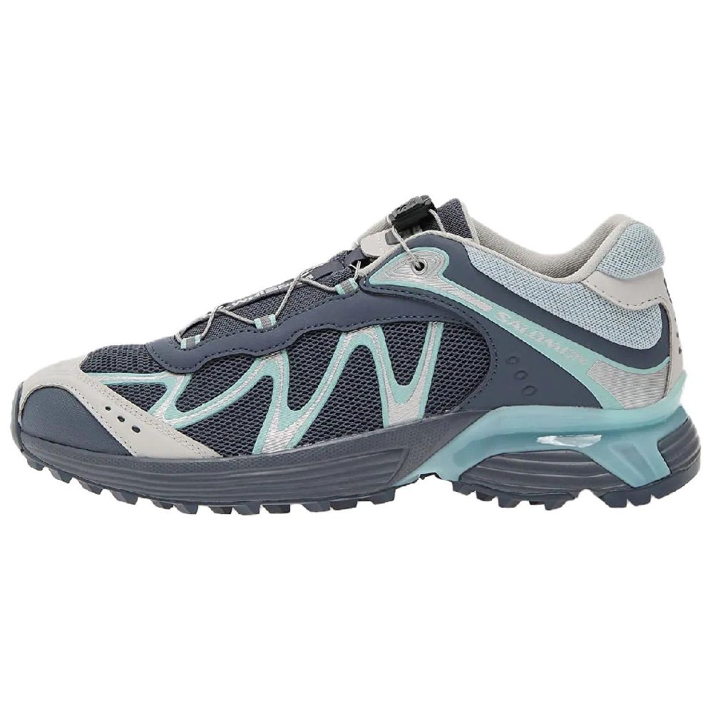 SALOMON XT WHISPER Abrasion Resistant Low Top Casual Running Shoes Unisex Blue Gray