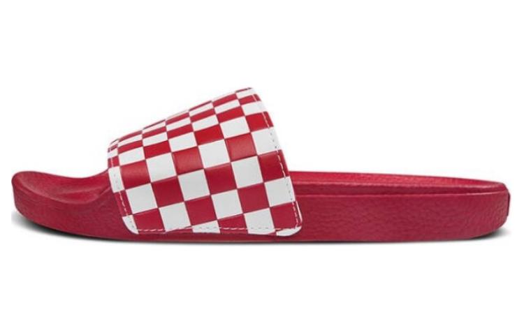 Vans Slide Slippers Women's Red White