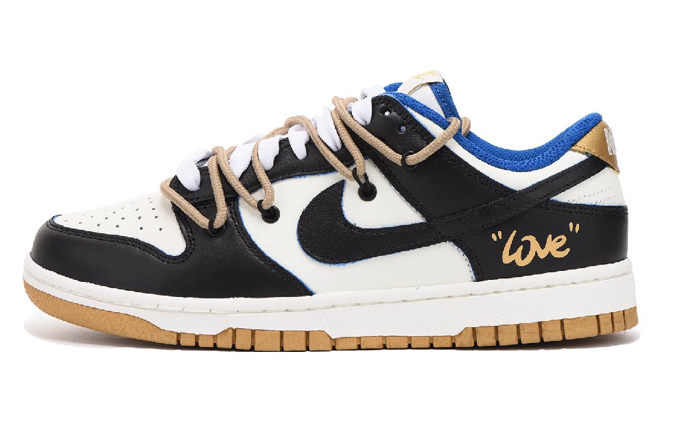 Nike Dunk Skateboard Shoes Women's Low-Top White