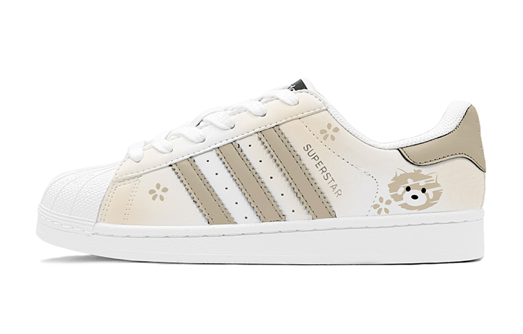 Adidas Originals SUPERSTAR Childlike Panda, Casual Low Top Skateboard Shoes Unisex Yellow Brown купить в интернет-магазине Yoocart с быстрой доставкой по России.