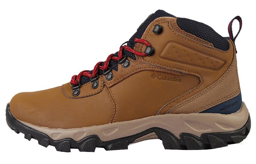 Columbia Cushioning Wear-Resistant High-Top Outdoor Shoes Men's Brown