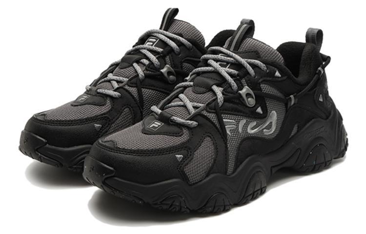 FILA Fluid 4 Sneakers 'Black Grey' Women's