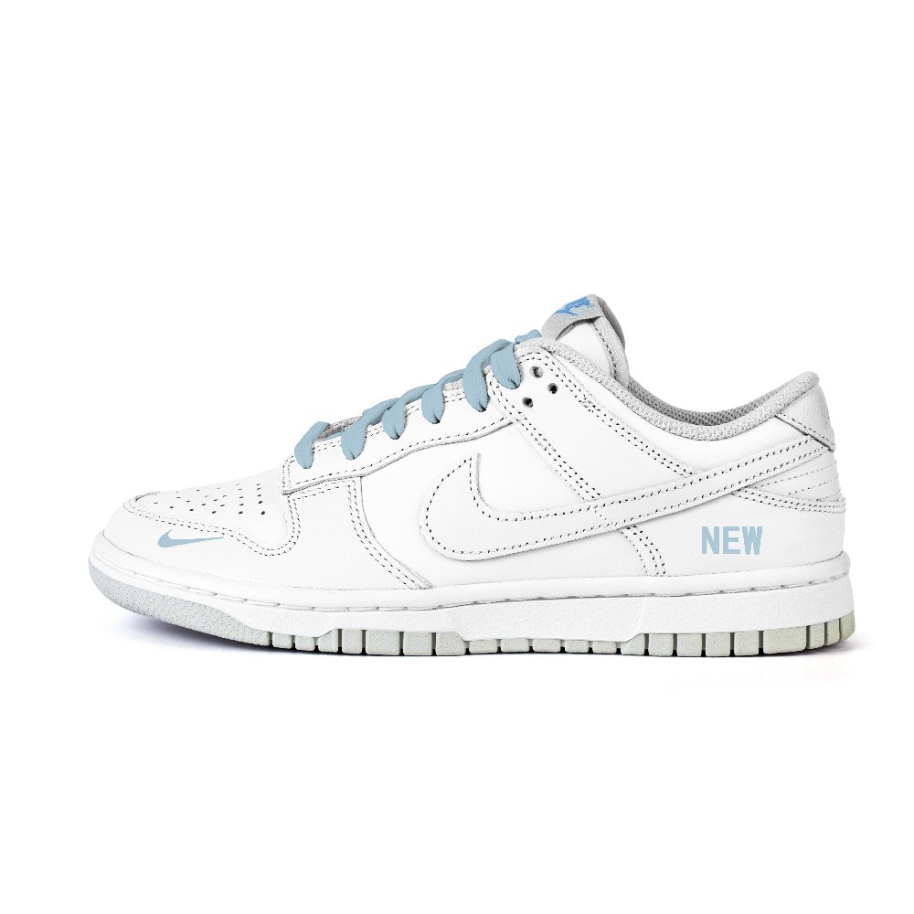 Nike Dunk Heartbeat Fallacy Anti Slip Wear Resistant Low Top Skateboard Shoes Women's White