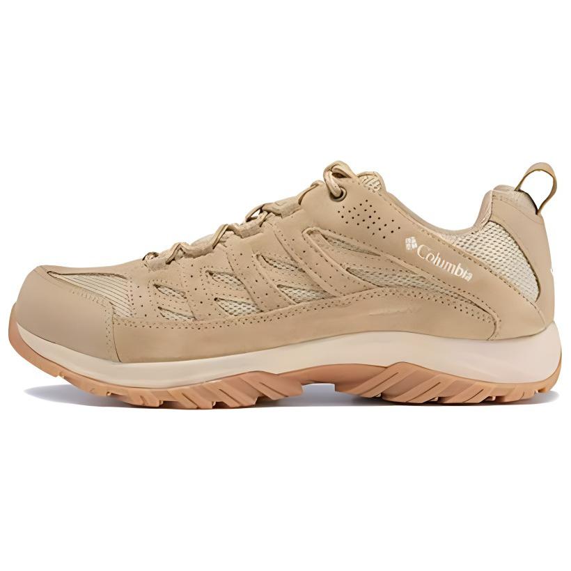 Columbia Cushioned Slip-Resistant Abrasion-Resistant Low-Top Trekking Shoes Men's Khaki